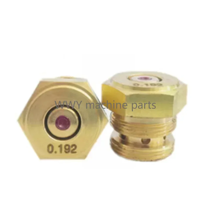 WEDM Parts Ruby Molybdenum Wire Guider 0.192mm/0.195mm Water Spray Cooling Plate for Medium Speed WEDM Wire Cut Machine