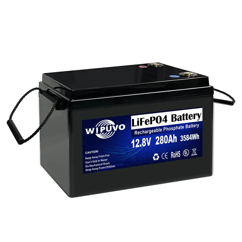 Portable LiFePO4 12V 280Ah 3584Wh With BMS 12.8V LiFePO4 Battery Pack Lithium Battery