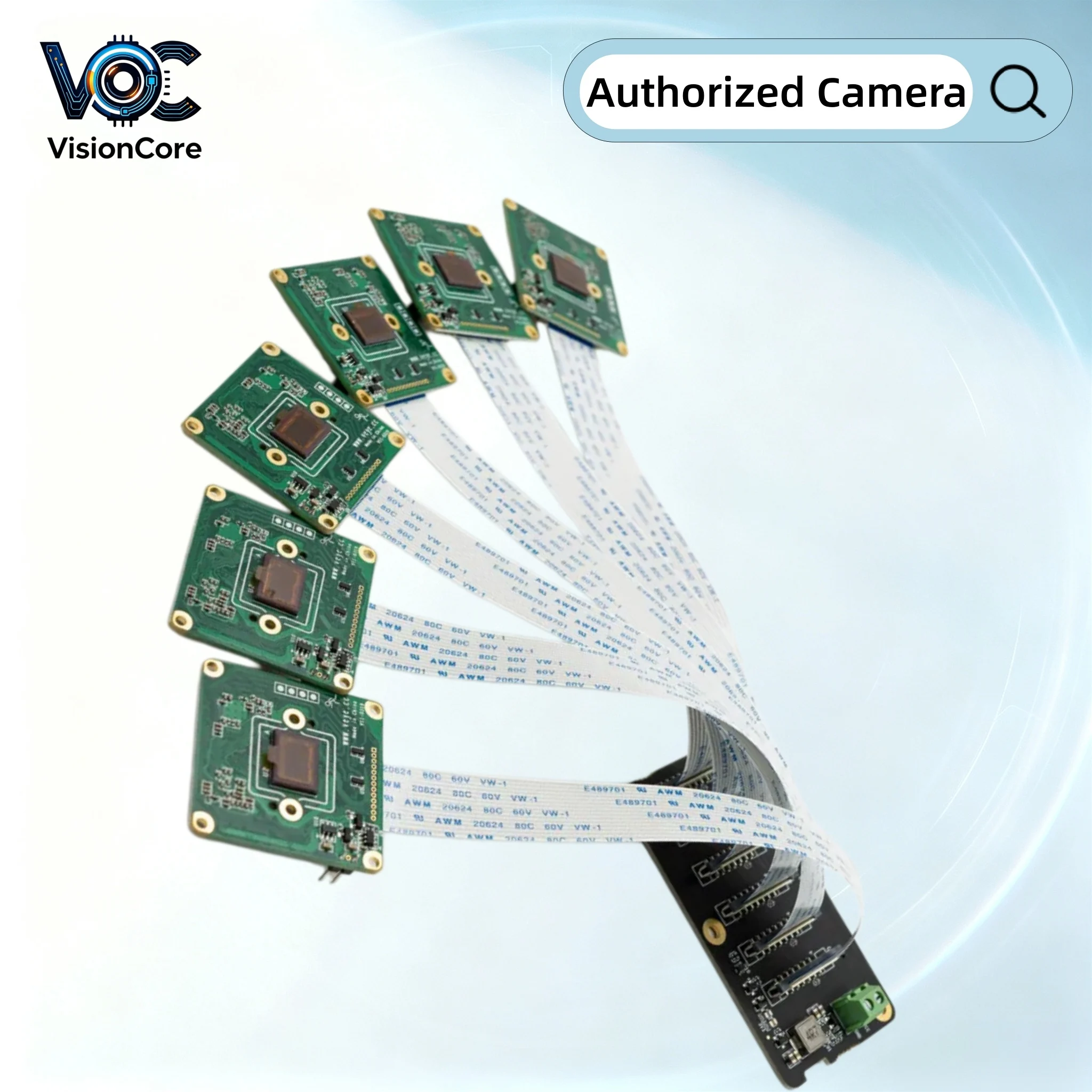 VEYE AGX‑nCAM‑IMX462 Camera Module, 2MP Star‑Light ISP MIPI CSI‑2 Camera, Compatible with Jetson TX2 Devkit, AGX‑Xavier, Orin