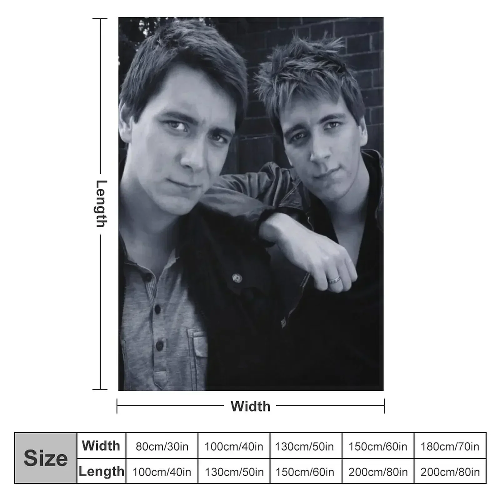 james and oliver phelps Throw Blanket couch cozy soft plush fuzzy picnic outdoor blanket