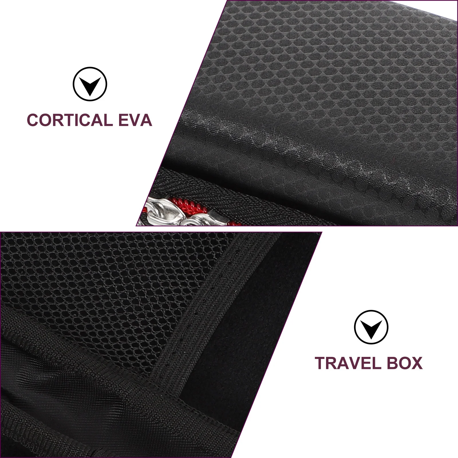 

Electric Toothbrush Travel Case Waterproof Portable Storage Box Dustproof Collision Resistant Long Service Tidy