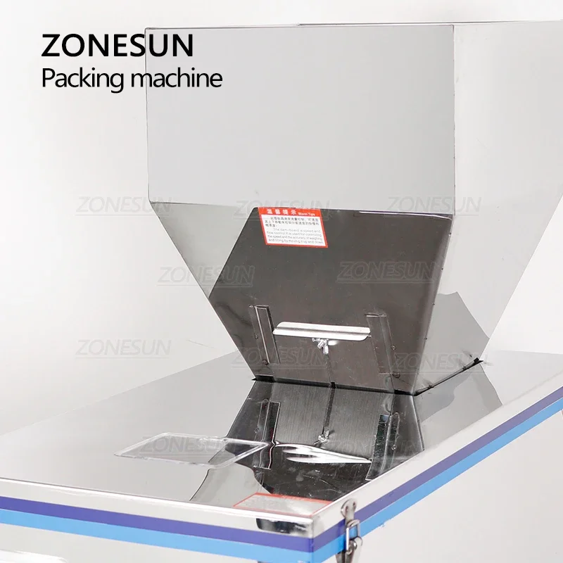 ZONESUN ZS-DL5000 Automatic Granule Filling Machine 20-5000g Powder Weighing Packing Machine For Coffee Beans Seeds Nuts