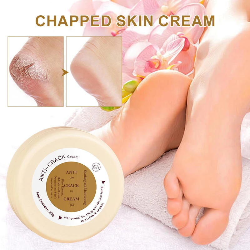 Anti-Cracked Heel Cream, Moisturizing Foot Cream, Dry and Cracked Heel Treatment, for Autumn and Winter Removes Dead Skin