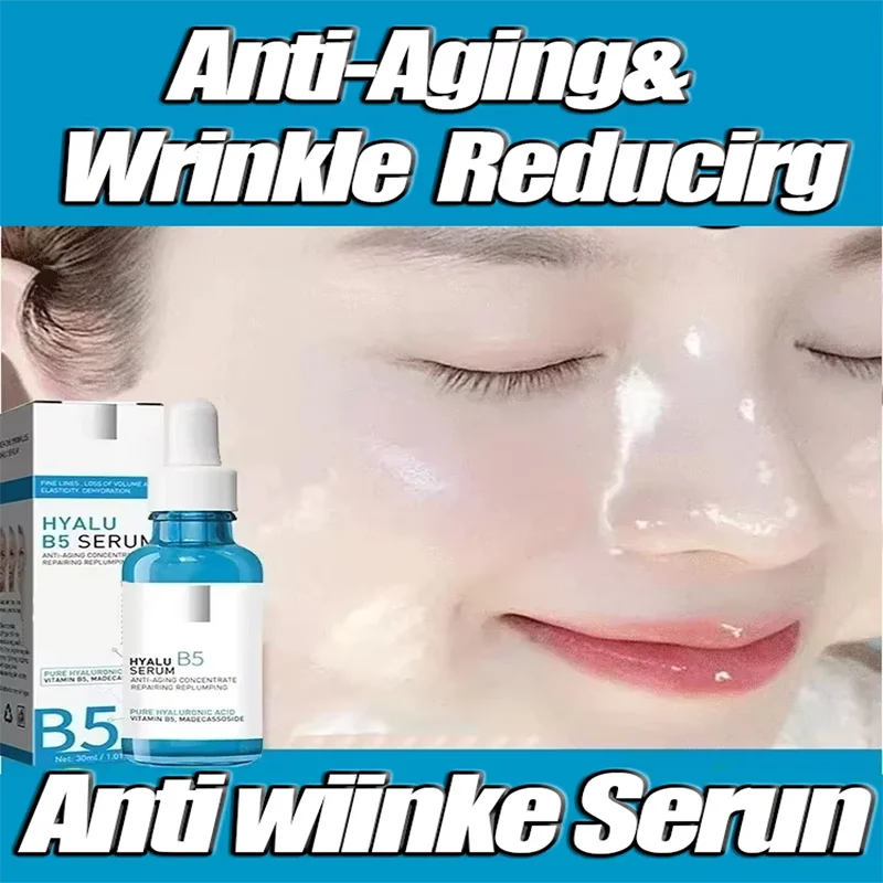 

Pure Hyaluronic Acid Facial Serum Anti Wrinkle Aging Facial Wrinkles Serum FADE Fine Lines Around The Eyes Crow's Feet Neck