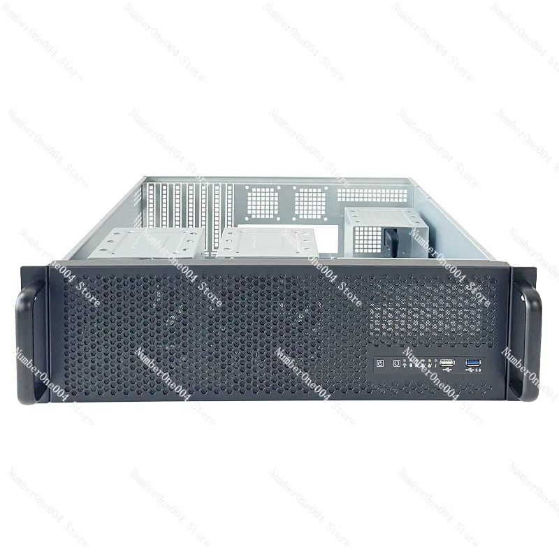 

New 3U-450 Industrial Control Server Chassis 9 Hard Disk Positions Large Fan ATX Power Supply/2U Workstation Storage