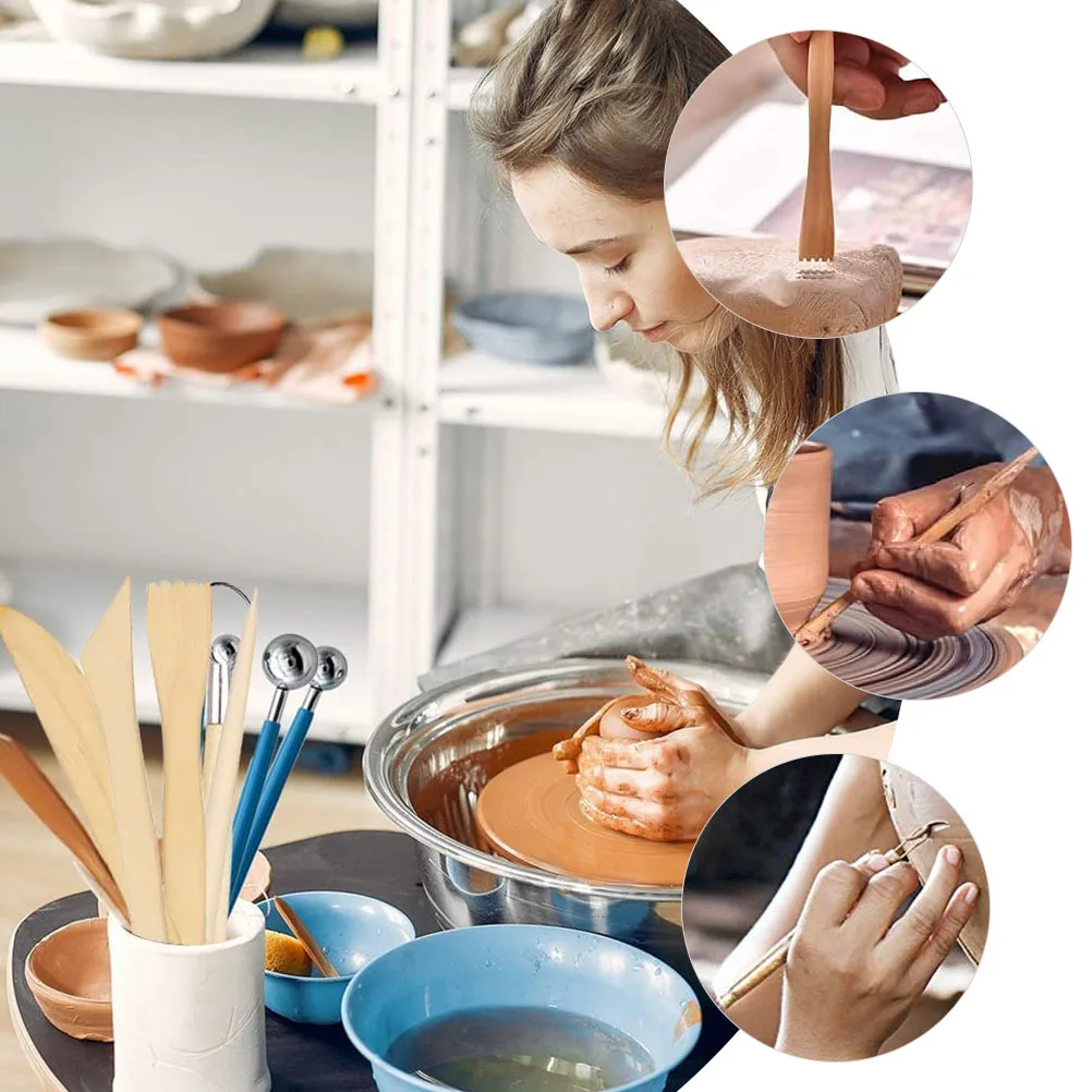 

Carving Tool Polymer Clay Tools Sculpting Pottery Beginners Modelling Color Mixing Pens Modeling Sculpture