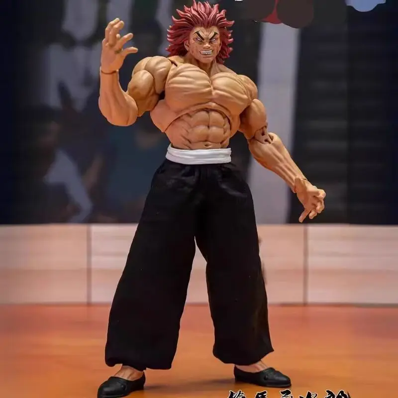Baki "La criatura más fuerte en la tierra" Yuujiro Hanma Ogre figura de acción articulada recoger decoración Anime regalos de cumpleaños