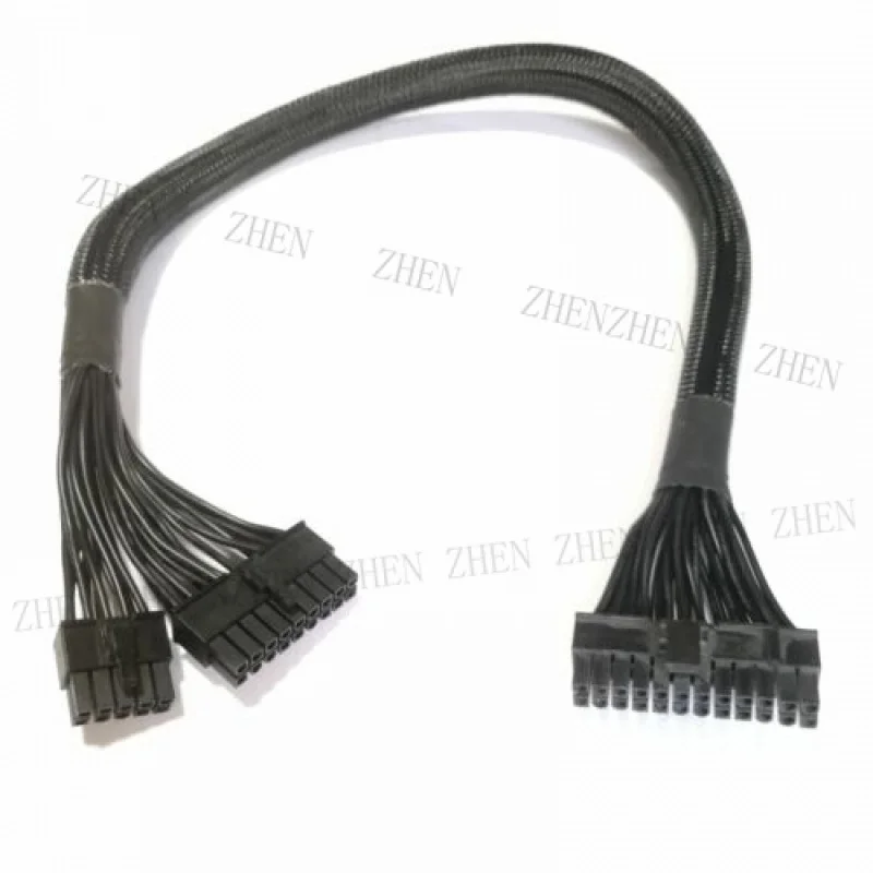 Y Y 24Pin Mainboard ATX Power Cable For EVGA G2 G3 550W 650 750 850 1000 60cm 18AWG