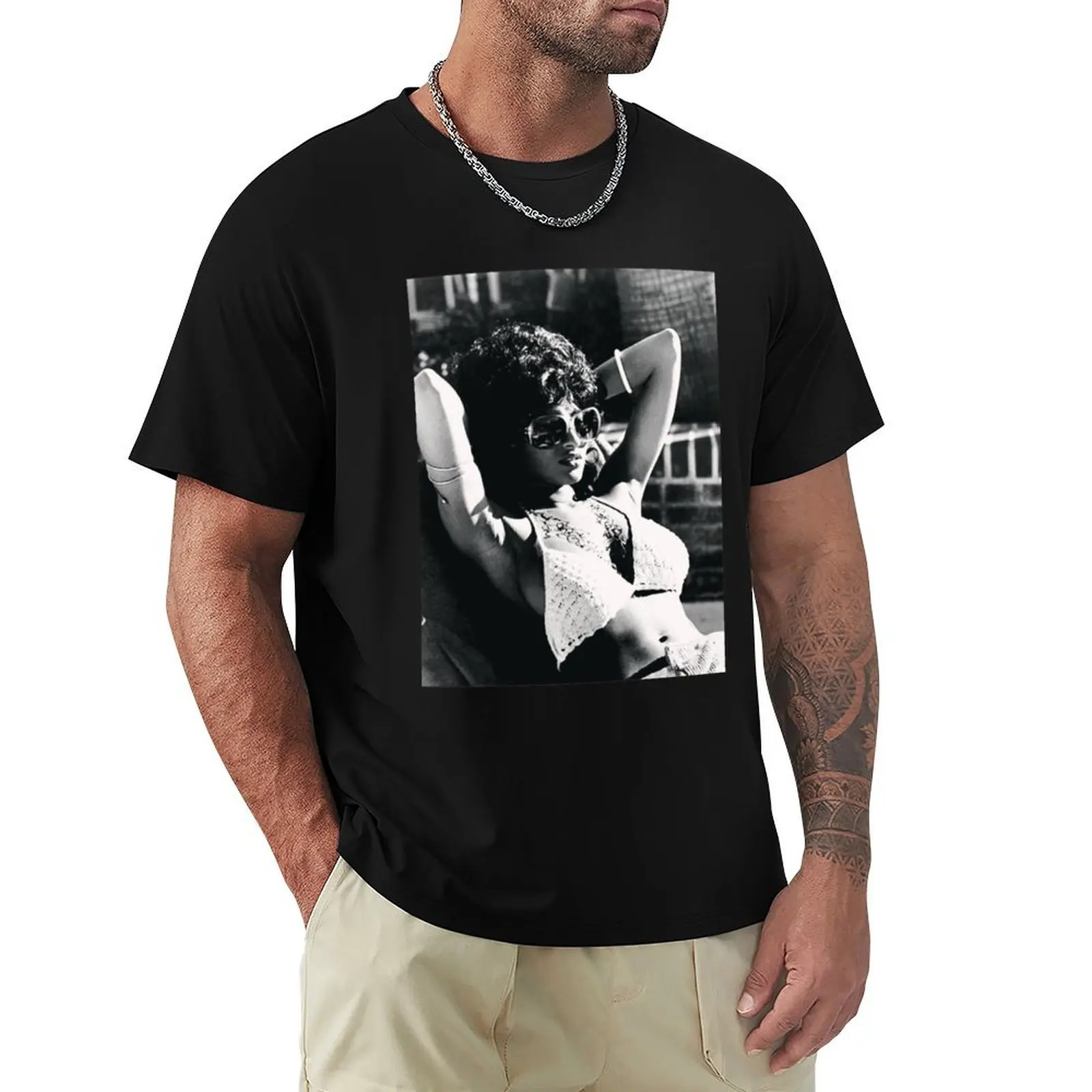 

Blaxploitation T-Shirt street wear anime clothes anime figures men t shirts high quality