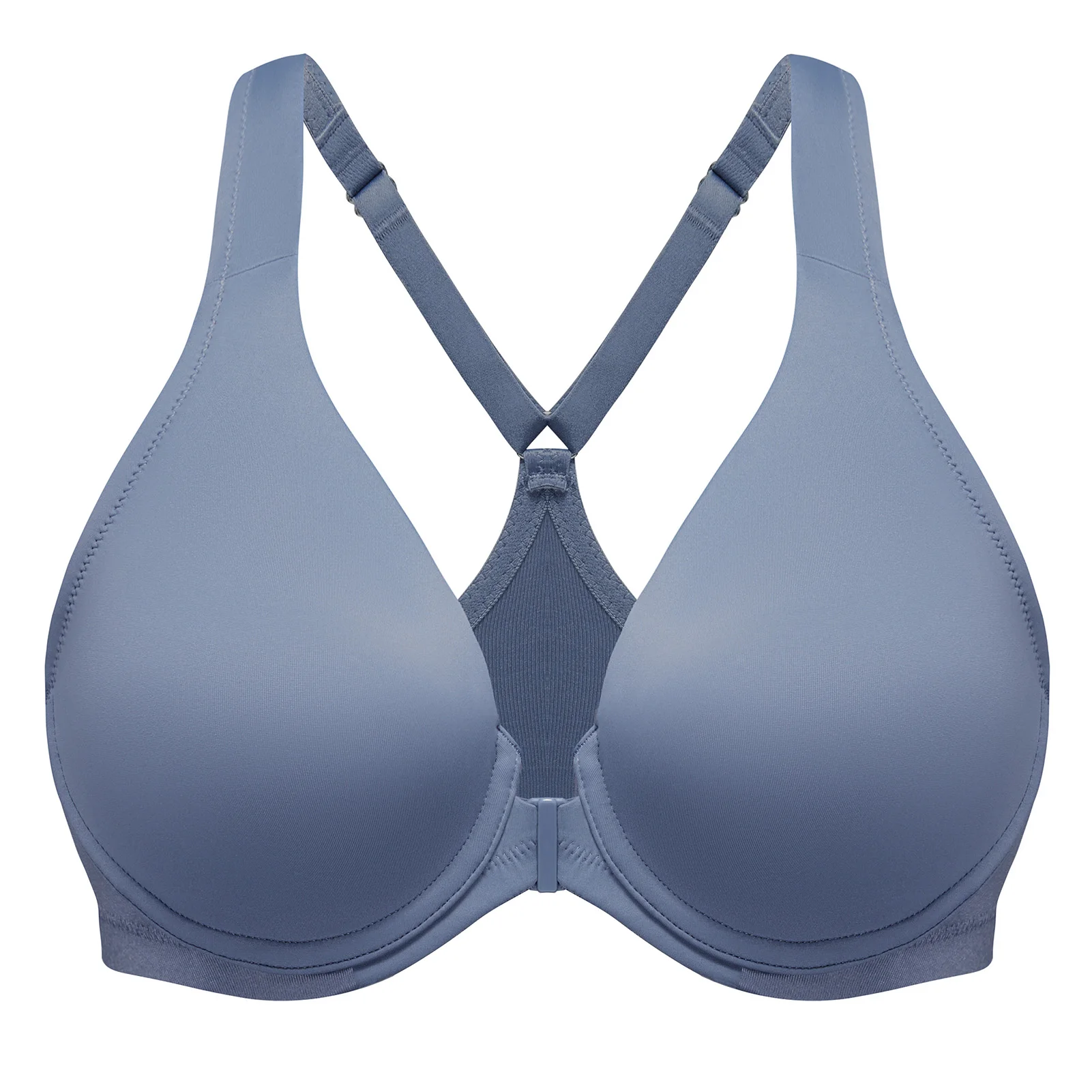 

Женский бюстгальтер MELENECA с полной поддержкой, на косточках, с передней застежкой, бесшовный, без подкладки, с глубоким вырезом