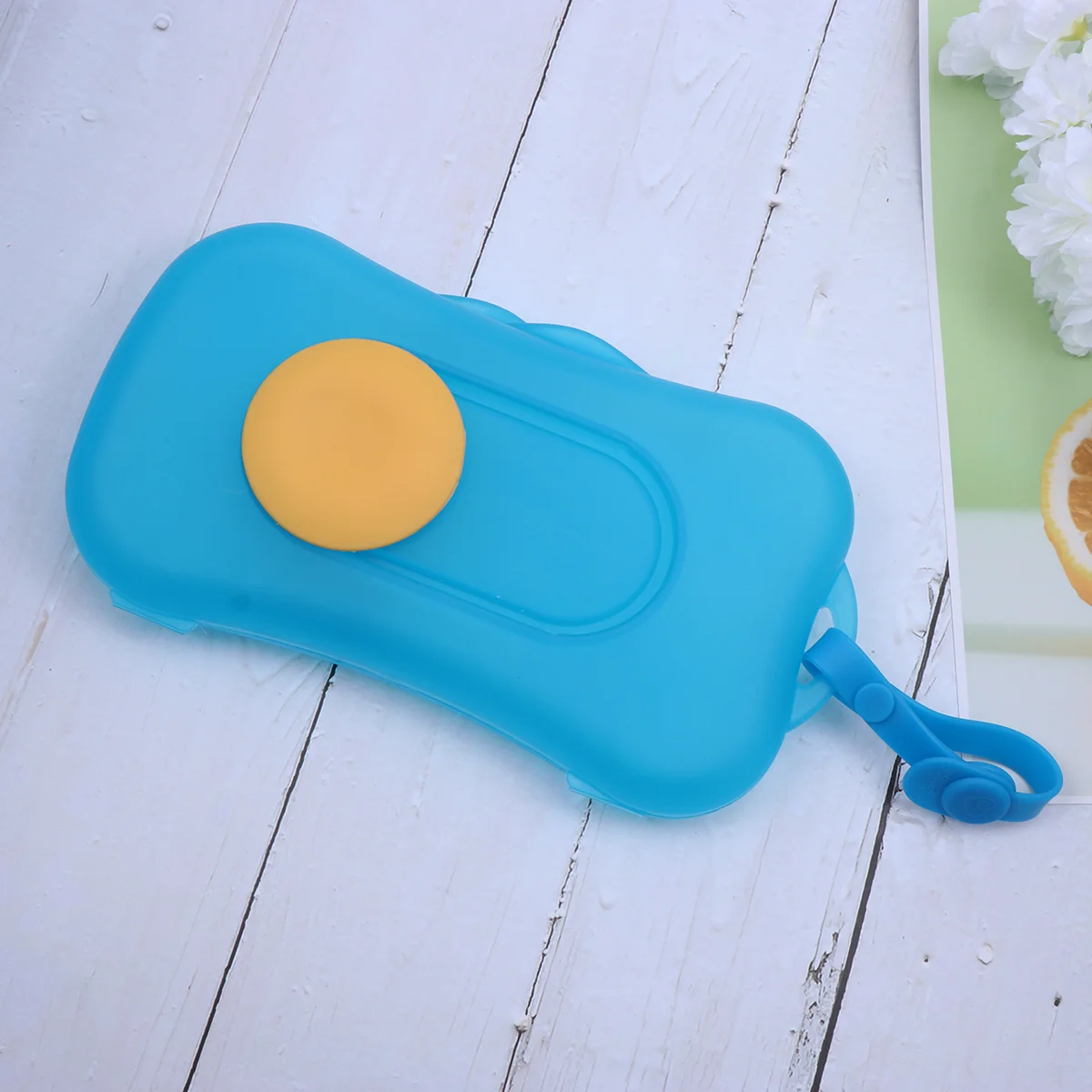 Boîte porte-lingettes portable, étui pour poudres pour bébés, distributeur de mouchoirs en papier