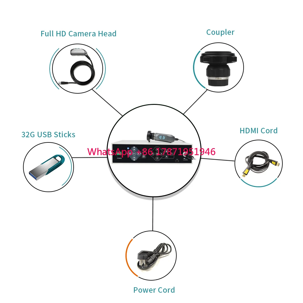 Hot Sales Class I Medical 4 Divide Video Endoscopy Camera System Factory Price With all Accessories