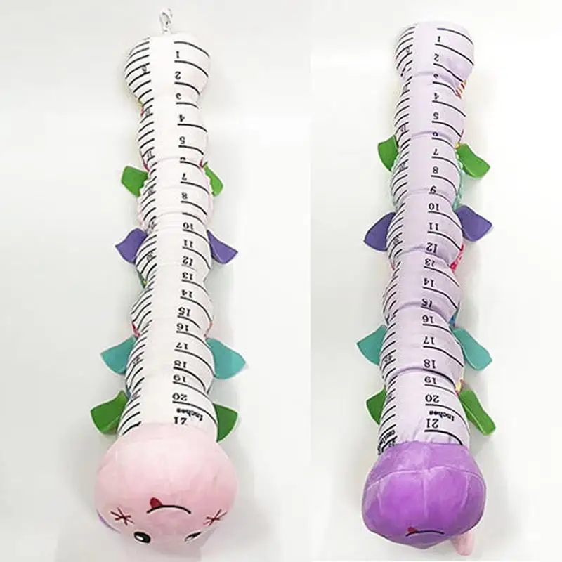 Soft Caterpillar Rattle Teething Activity Toy Preschool Learning Toys Rattle Toys Cartoon Montessori Plush For Newborn Babies