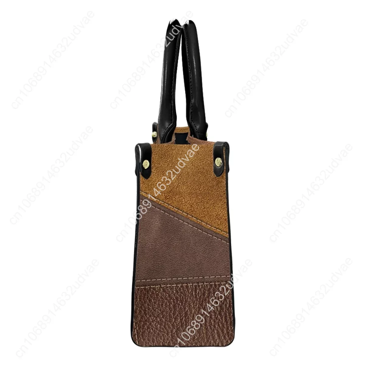 Cute Dachshund Flower Design Women's Handbag Vintage Leather Top Handle Messenger Bag Luxury Small Tote Messenger Bag Girls Gift