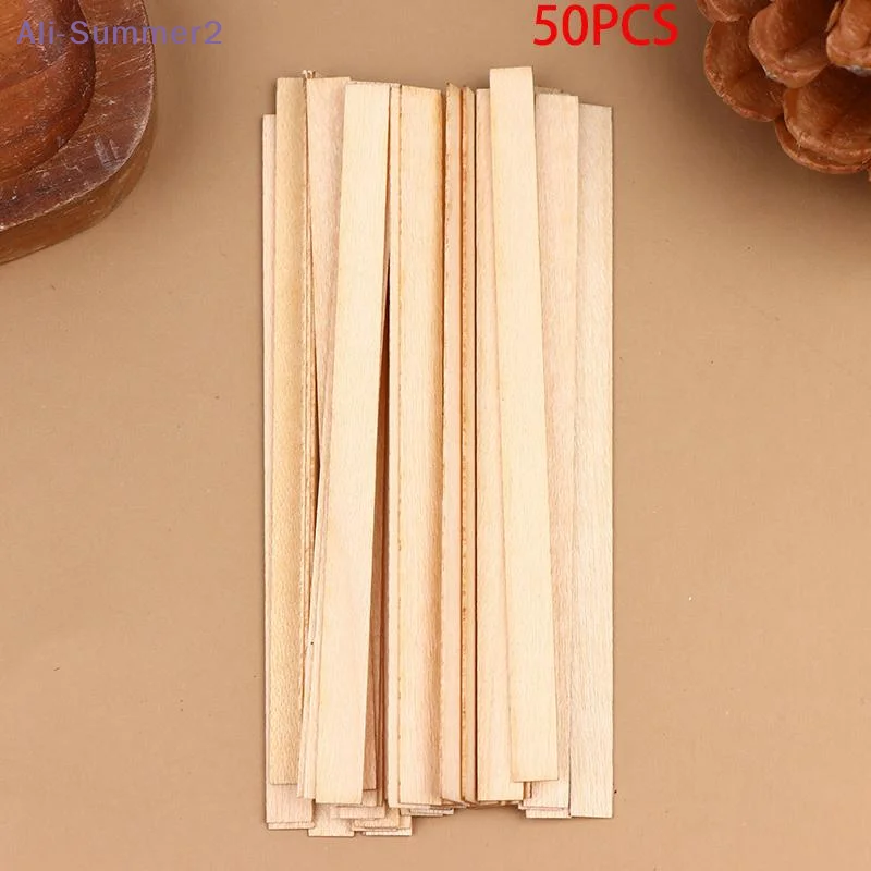 {Summer2} 50Pcs Ancient Ship Model Deck Batten Accessories Wooden Strips Black Walnut/Cherry Wood/Maple/Teak/Sapele Wood