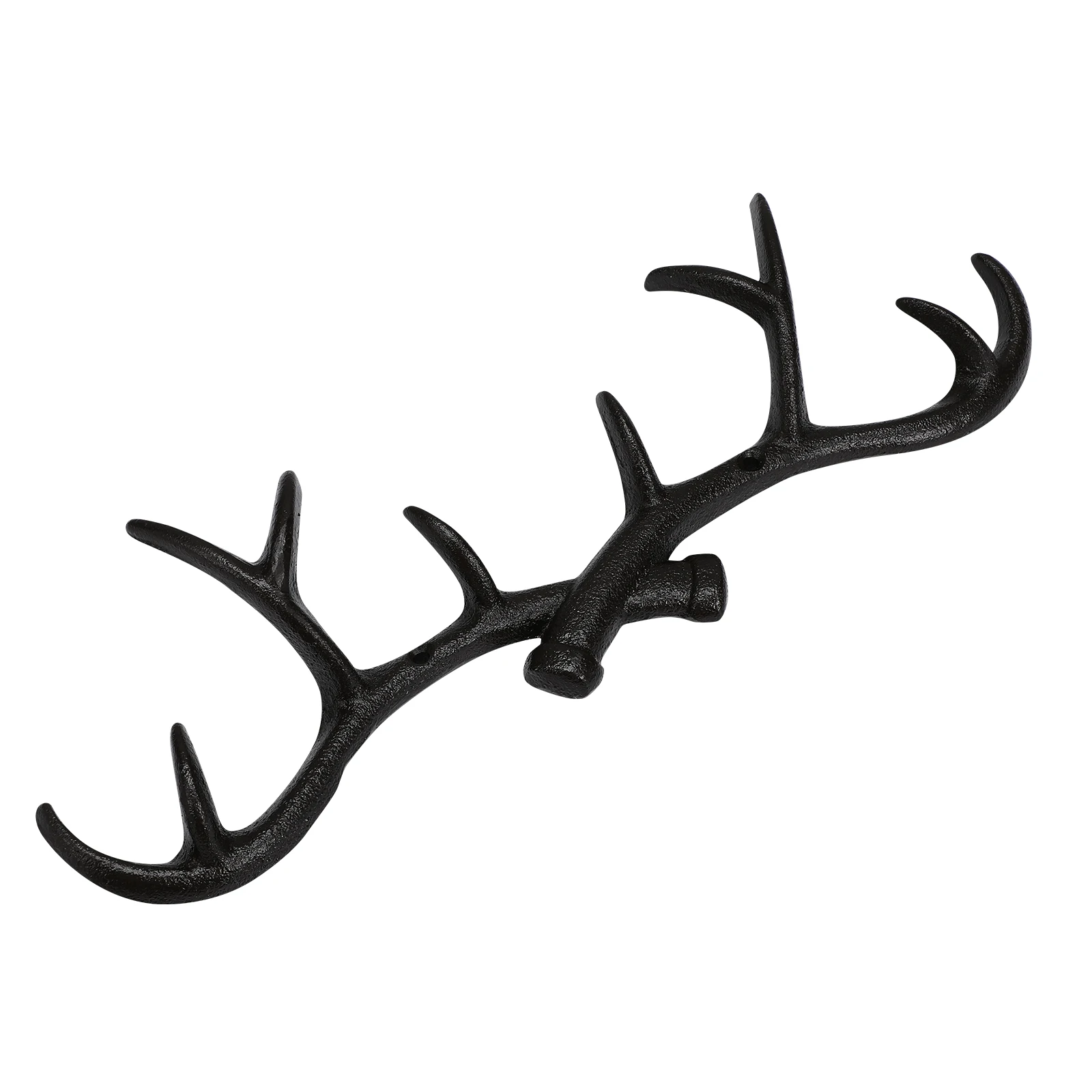

Deer Antler Hooks Cast Iron Hanger Rack Decorative Hanging Cast Iron Hook For Wall Premium Sturdy Home Storage