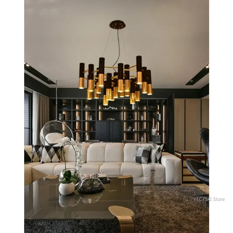 GHJUYIOL Personalized home light luxury pendant light, atmospheric high-end decoration, Nordic restaurant pendant light