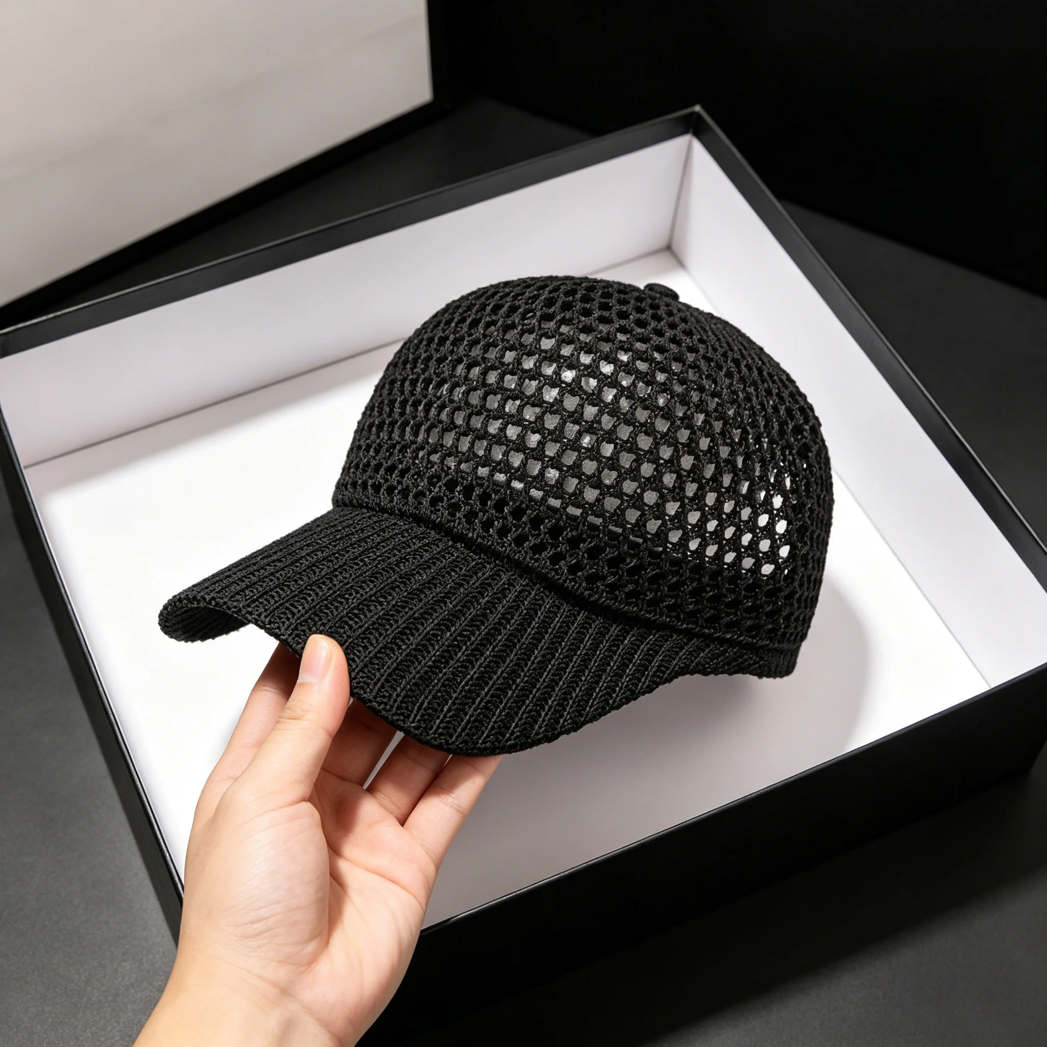 

Mesh Breathable Baseball Cap Summer Sun Hat for Men Women Outdoor Fishing Hiking Cap Lightweight Quick Dry gorras de béisbol