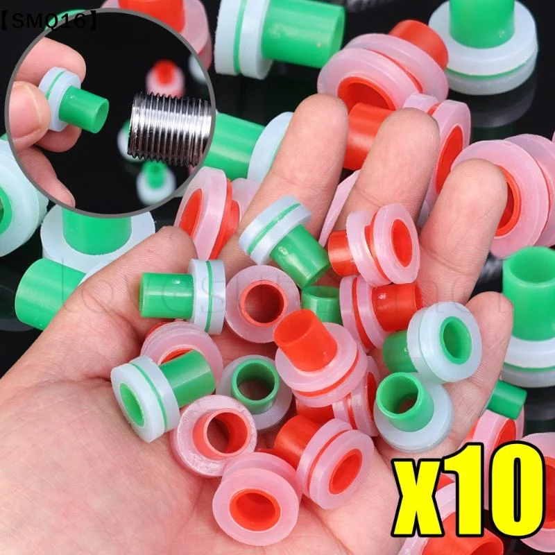 10 Pcs Plumbing Gaskets Leak Proof Quick Installation For Home Pipe Tap Repair Prevent Dripping Leakage Plug【SMQ】