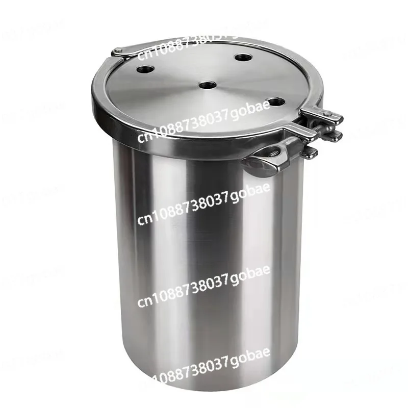 

Stainless steel clamp type pressure tank, oil spraying pneumatic dispensing drum