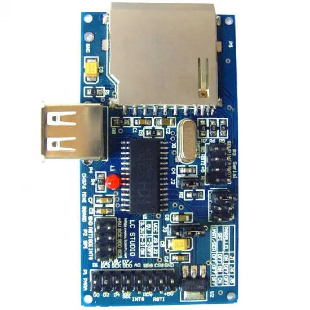 

CH376S IC Chip USB Макетная плата с последовательным портом кварцевого генератора для модуля оценки Arduino