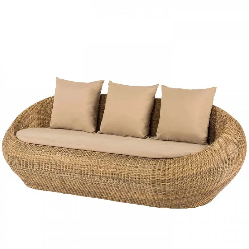 

combination villa courtyard garden circular leisure rattan chair open-air balcony homestay rattan furniture