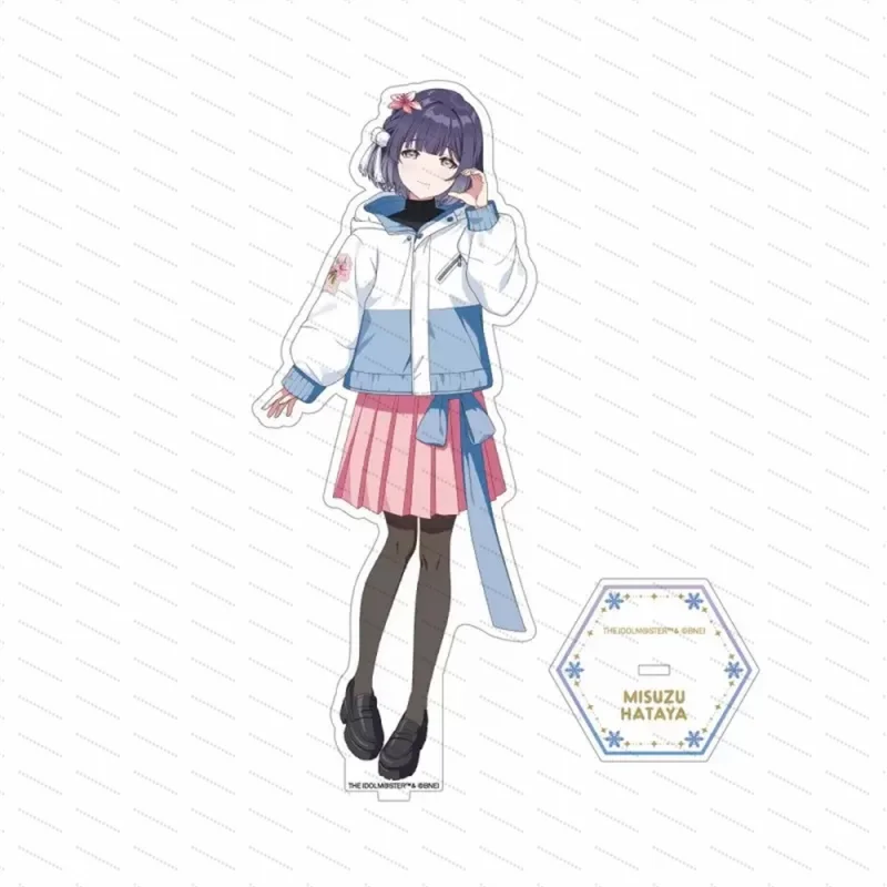Sale Anime Gakuen iDOLM@STER Cosplay Prop 15CM Acrylic Stand Accessories Figure Doll Anime Ornament Cosplay Toy for Firend Gifts