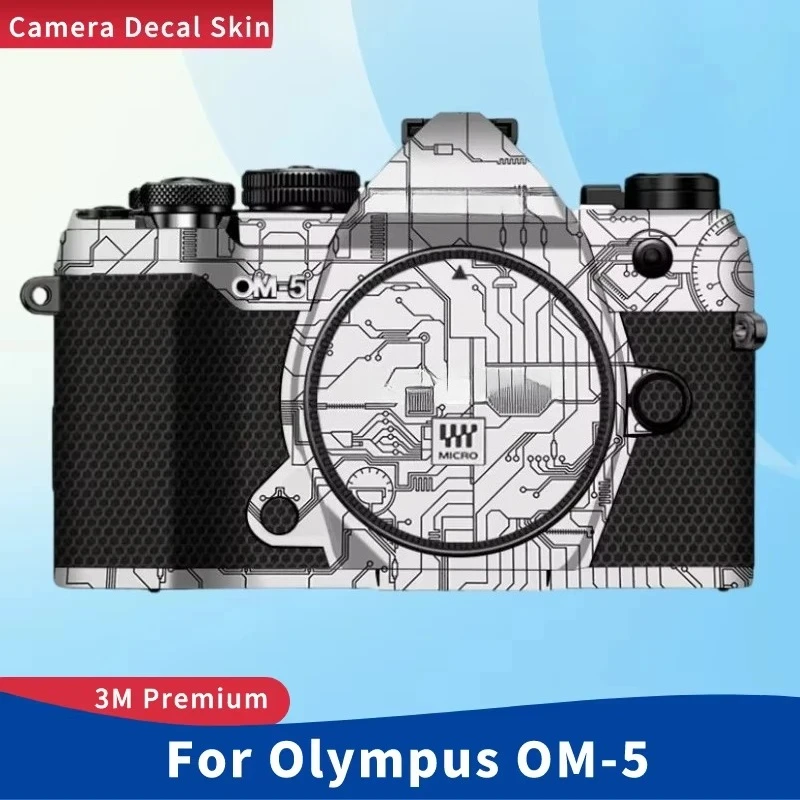 om5-カメラステッカー保護フィルムアンチスクラッチボディプロテクタースキンオリンパス-om-5-用