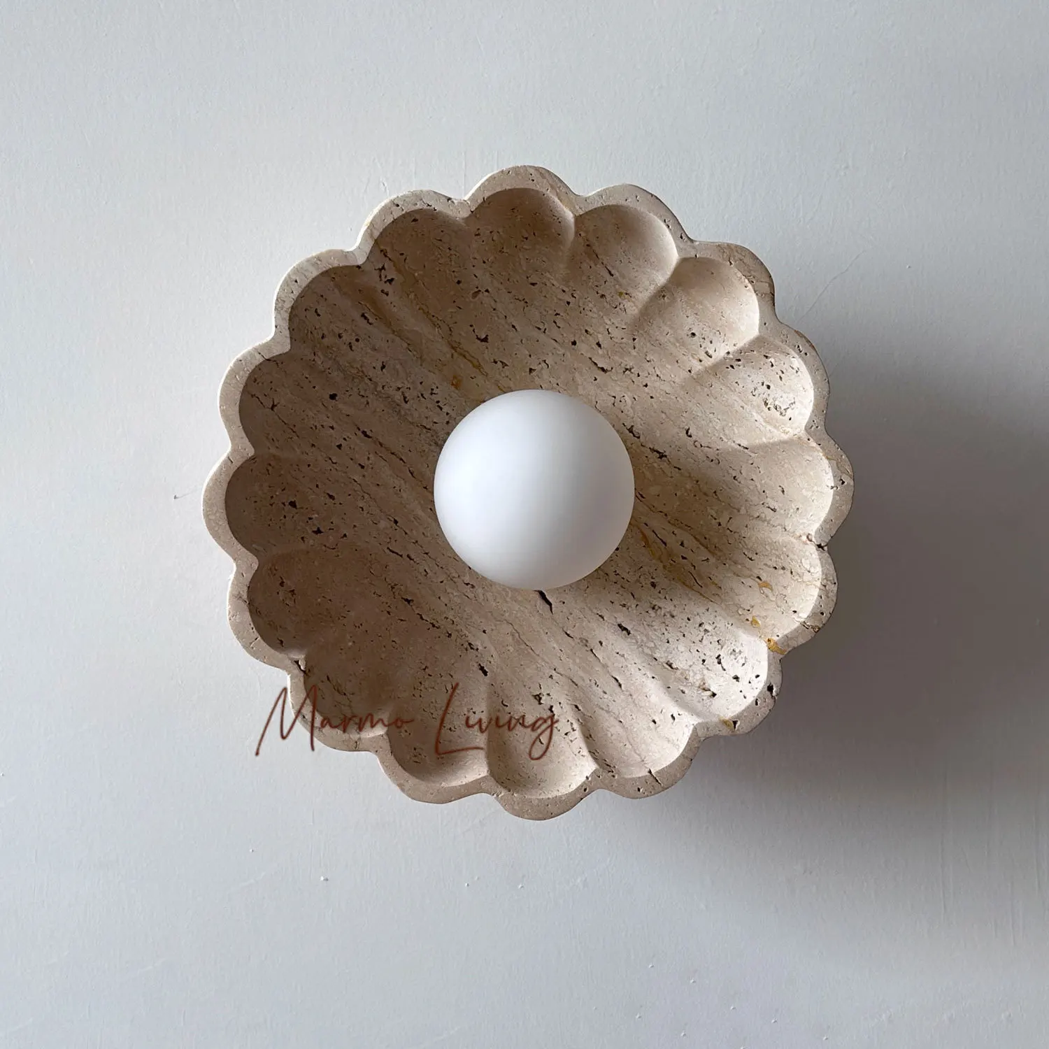 

Wabi Sabi Wall Lamp for Living Room Bedroom Creative Designer Decor Light