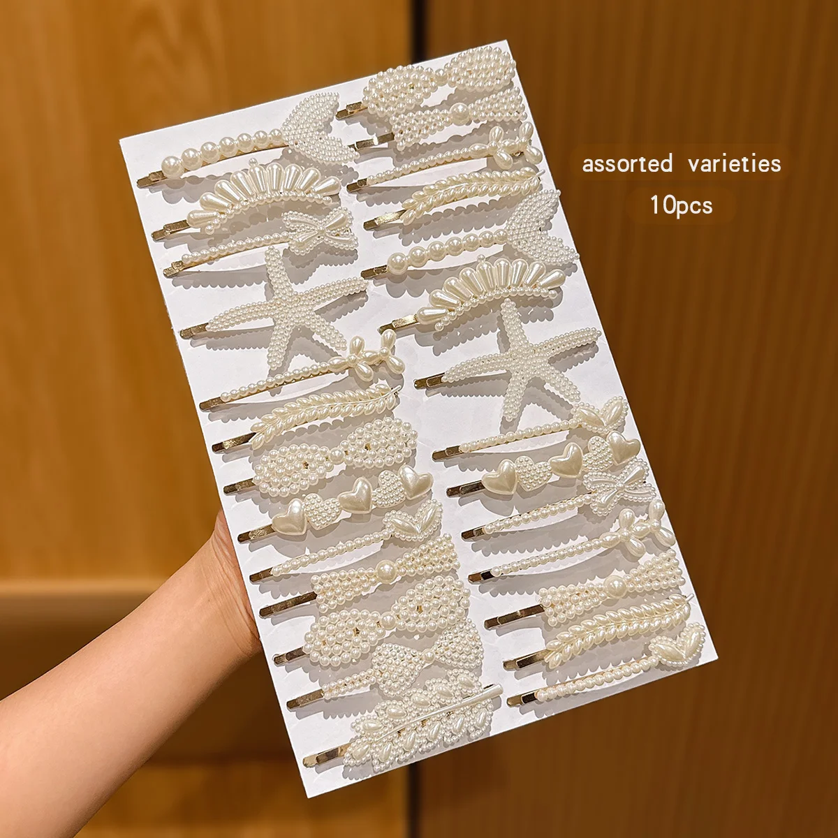 10-Style Random Fashionable Hair Accessories description 3