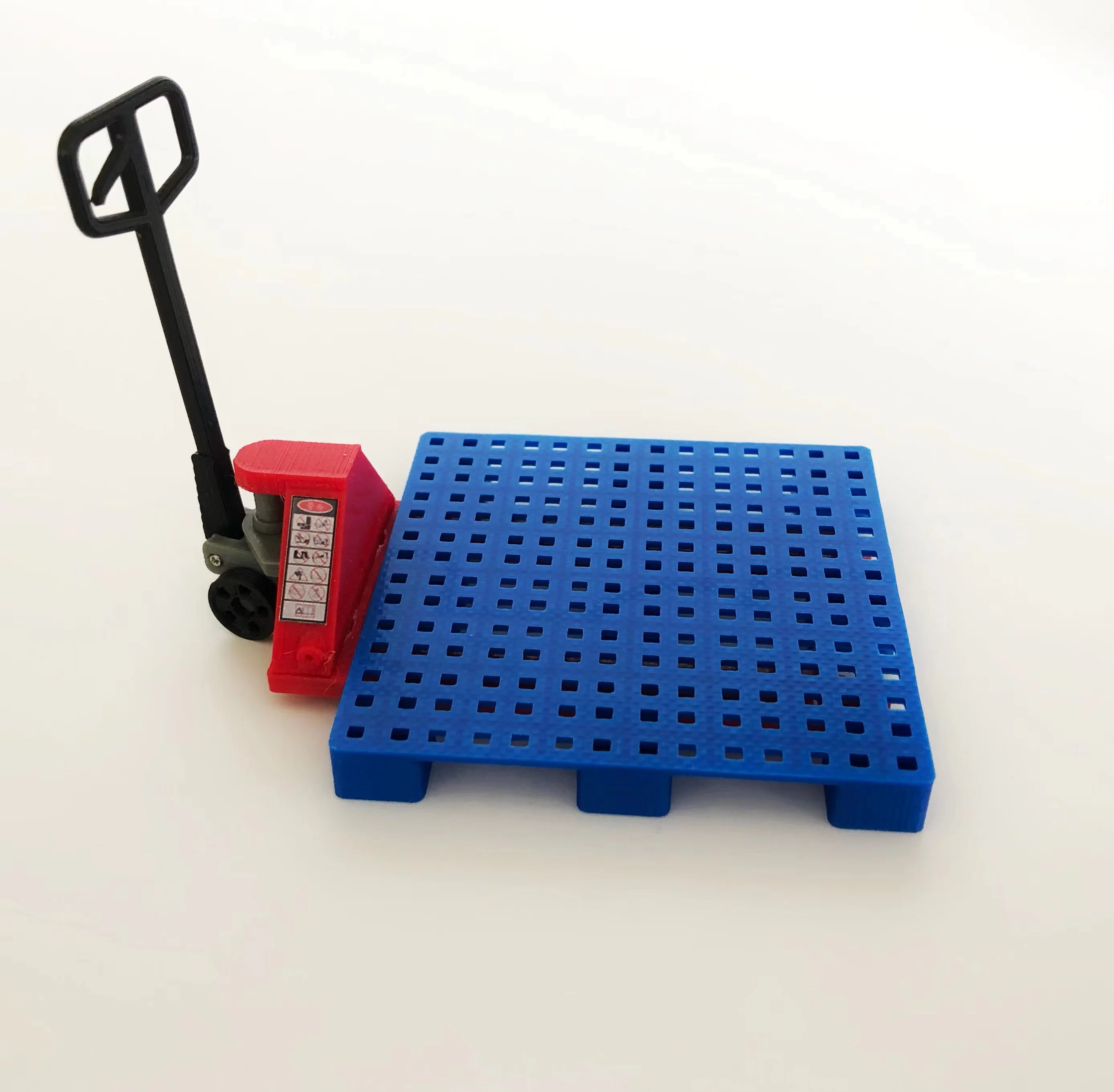 1/18 محاكاة مصغرة رافعة شوكية البليت شاحنة نموذج اللوجستية اكسبرس إصلاح المشهد أداة اكسسوارات 1:18 سبيكة نموذج سيارة #1