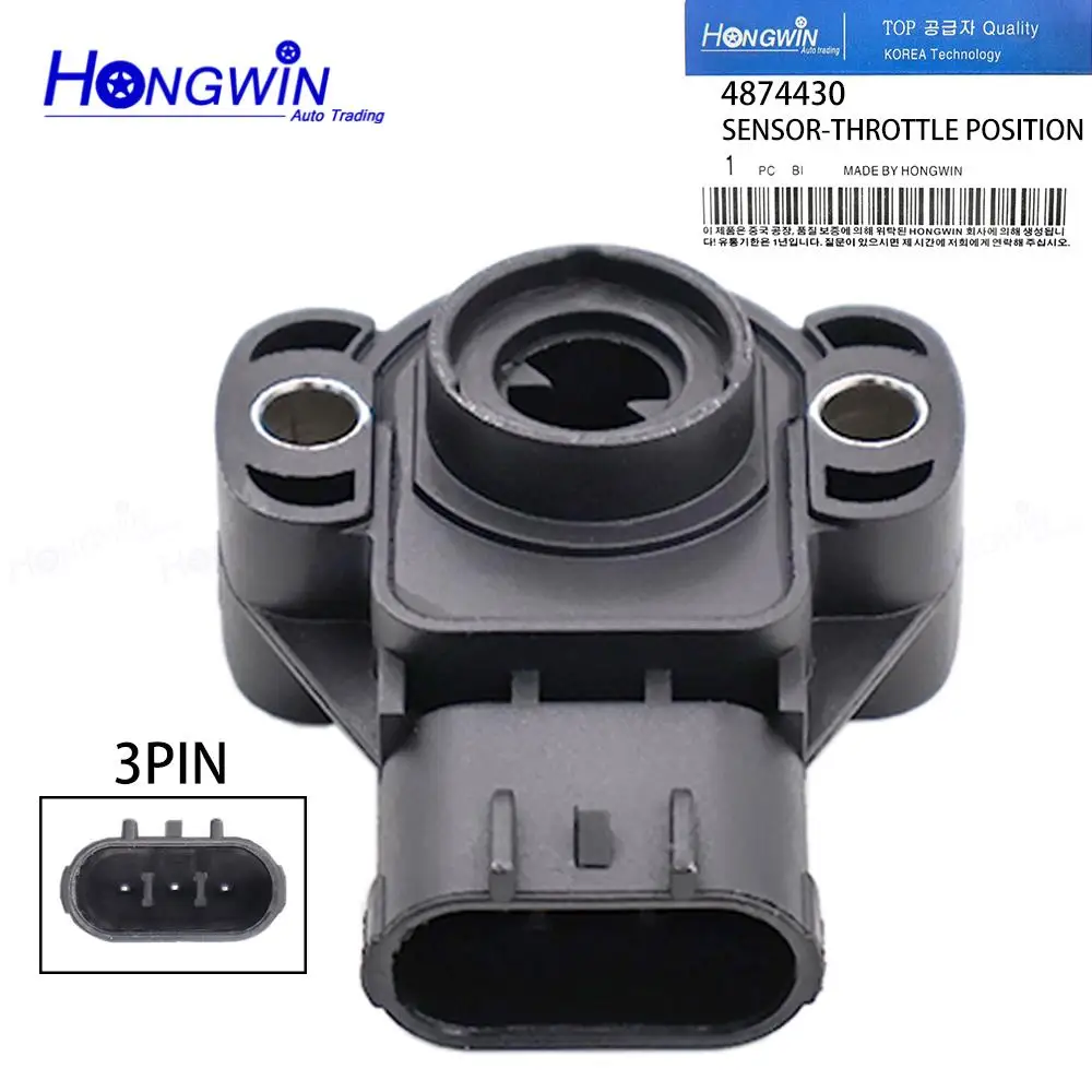 4874430   Sensor de posición del acelerador TPS para CHRYSLER SEBRING DODGE AVENGER NEON STRATUS para EAGLE TALON para MITSUBISHI ECLIPSE