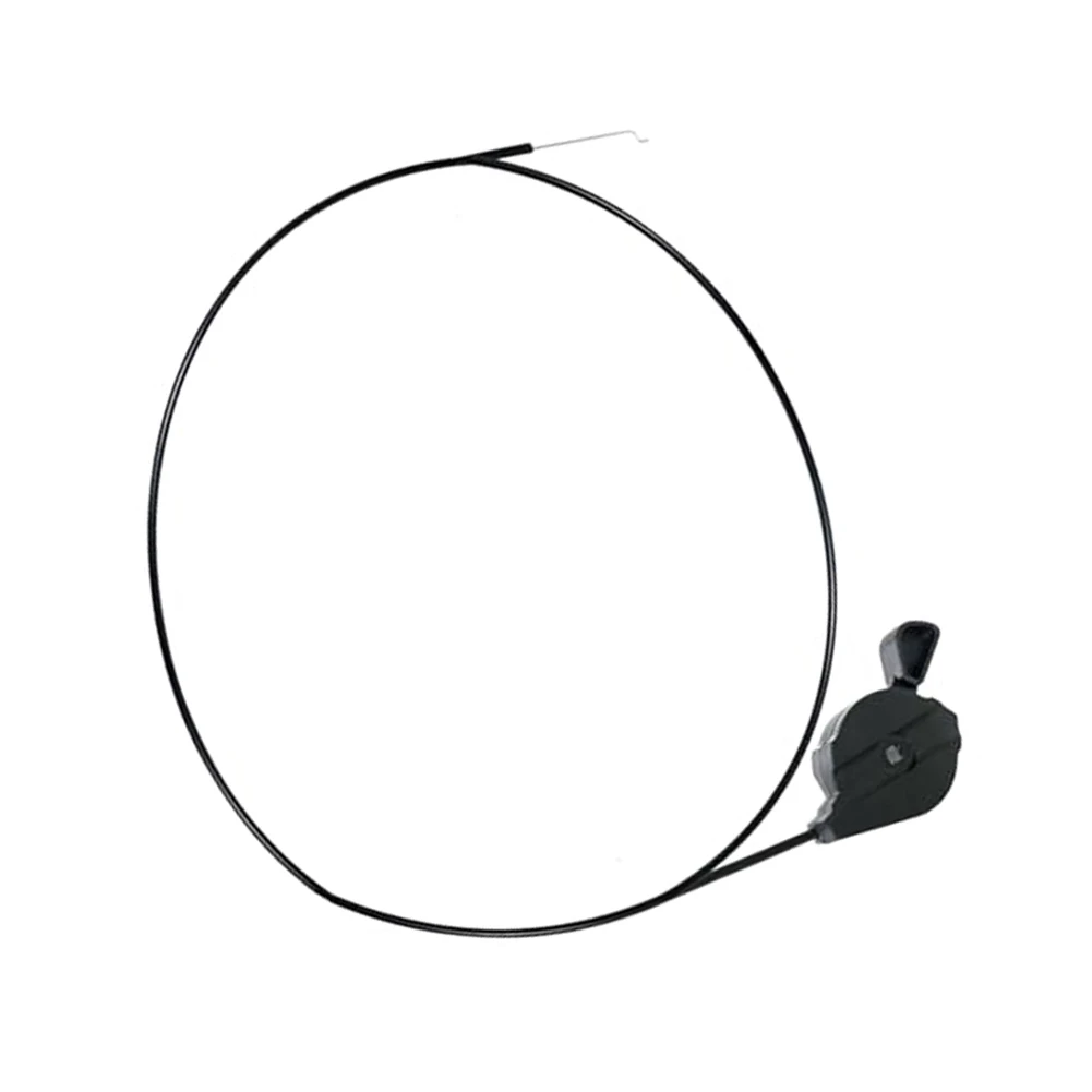 72 Inch Throttle Cable for Lawn Mowers Black Replacement Control Line Compatible with For most Push and Riding Mowers