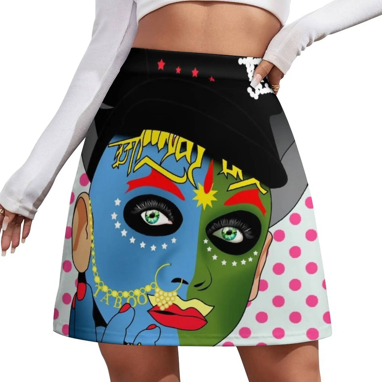 

Мини-юбка Leigh Bowery, женские платья, женские юбки, корейская мода, мини-юбка в стиле Kawaii