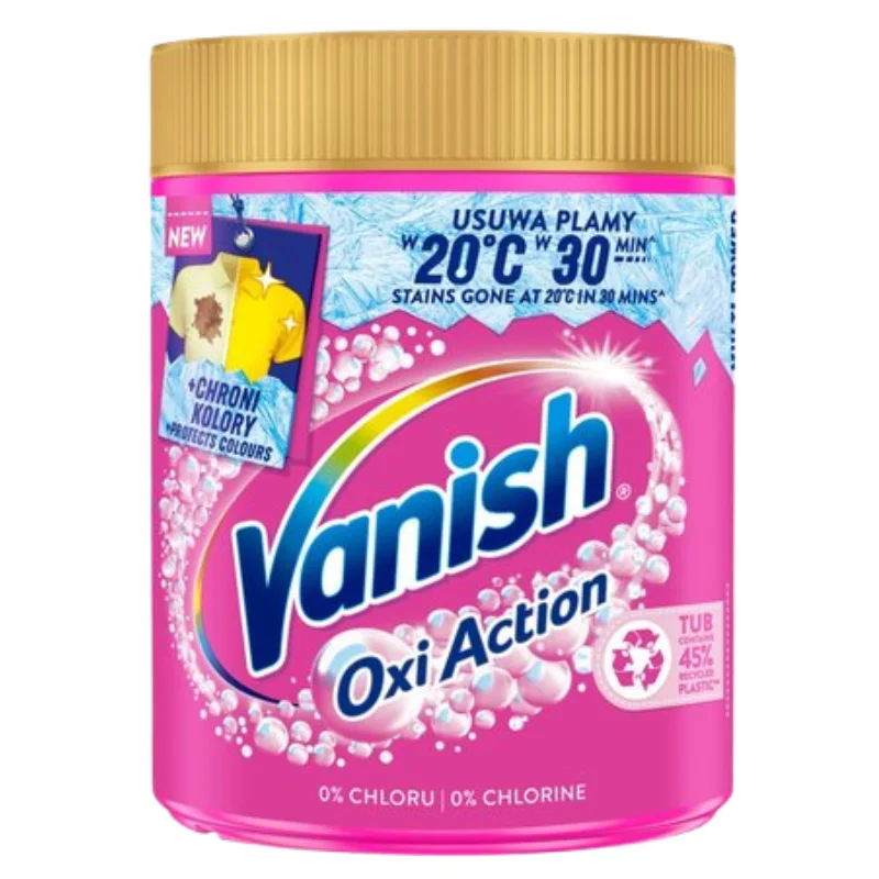 Vanish Oxi Action Estomato Rosa Polvo Para Texabout Coloreado 470G