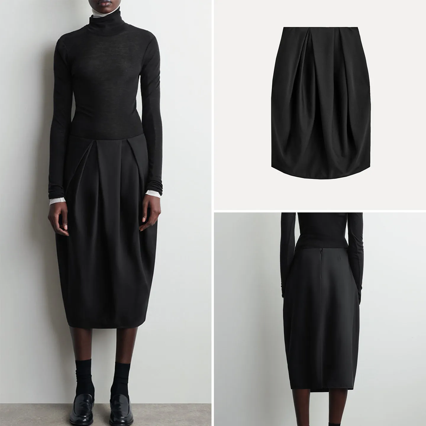 

Женская юбка миди стандартного кроя, весна 2026, новинка, бренд ZADATA, без подкладки, со средней талией, другие материалы, другие детали дизайна