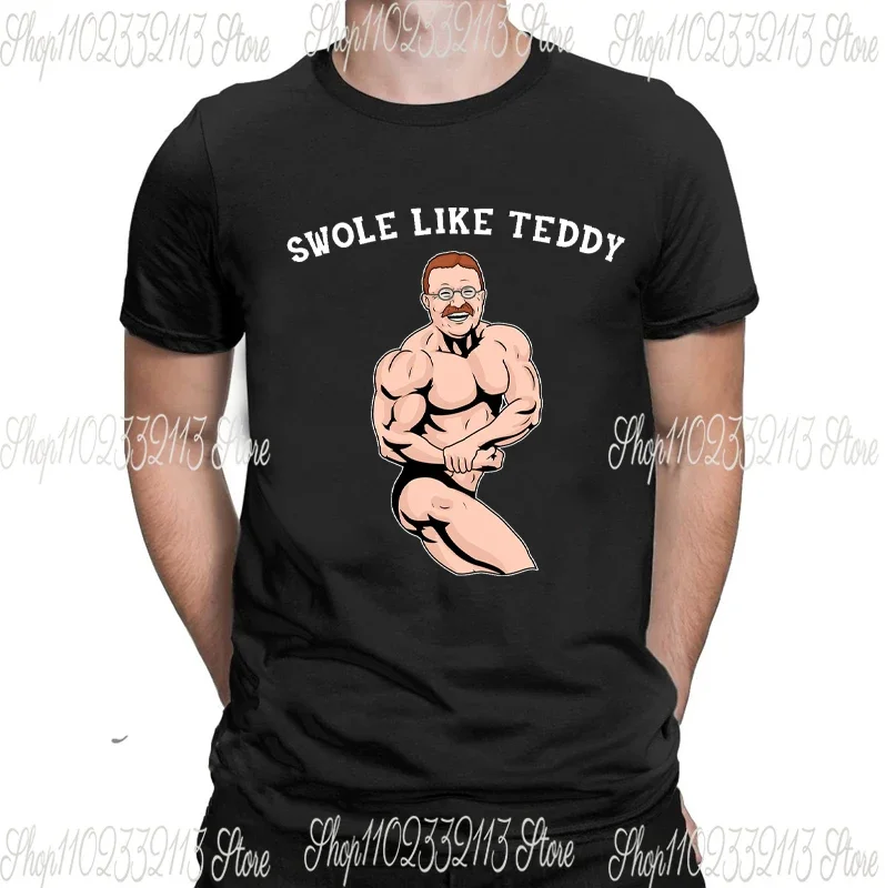 Culturismo Teddy Roosevelt Gimnasio Theodore Roosevelt Fitness Camiseta clásica