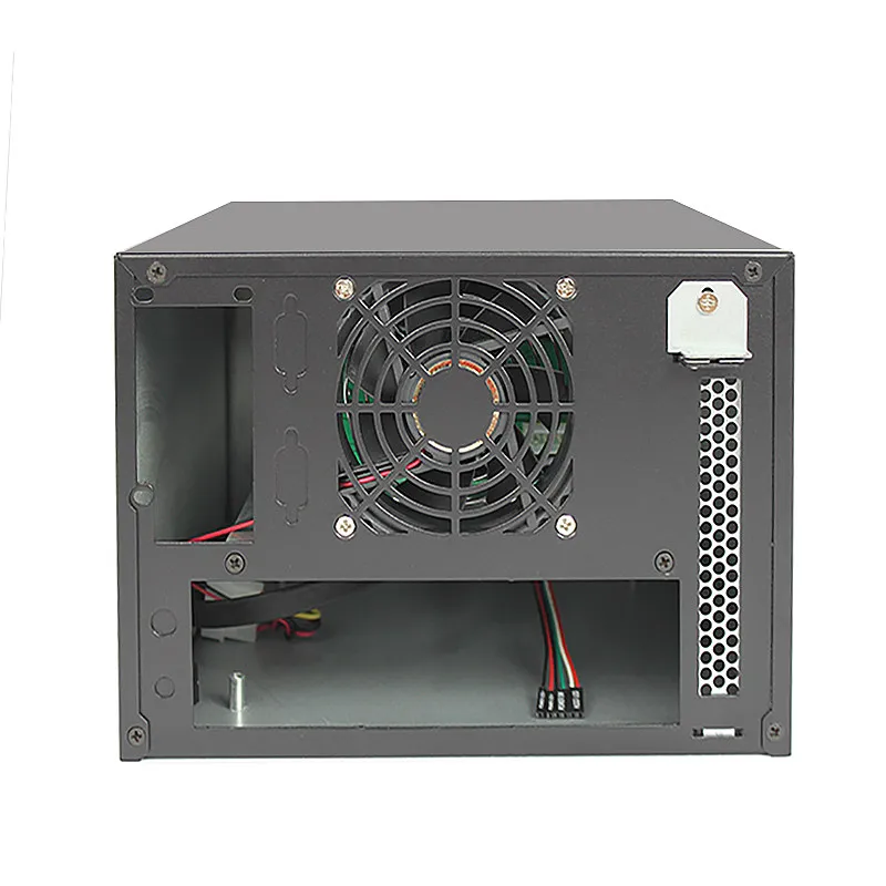 2-Bay NAS Chassis Aluminum Alloy Hot-Swappable ITX Motherboard for IPFS Home Storage Server Dual-Bay Storage Enclosure