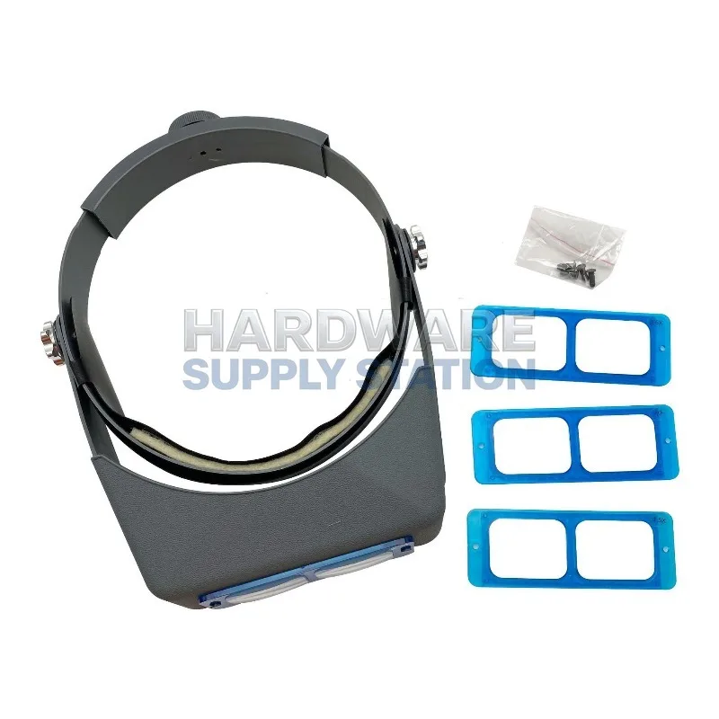 

Наголовный увеличительный стекло-объектив в стиле шлема для оценки ювелирных изделий, ремонта часов, чтения, вышивки, с высоким разрешением, 4-кратное увеличение