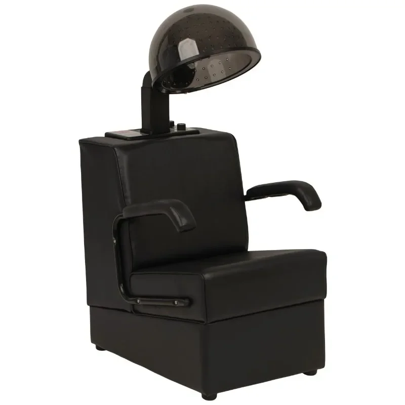 Buy-Rite Kate Professional Hair Dryer and Chair Combo – Commercial Salon Dryer with 980 Watt Hood and Wood Frame Chair