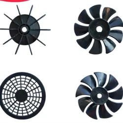Pala del ventilatore condensatore box Autus diretta-collegato accessori compressore d'aria a pistone piccola pompa di aria ventola di raffreddamento del motore 550W 750W 1100