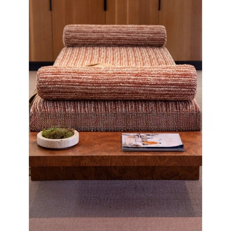 

Medieval solid wood tree tumor pattern sofa stool retro solid wood bench cloakroom