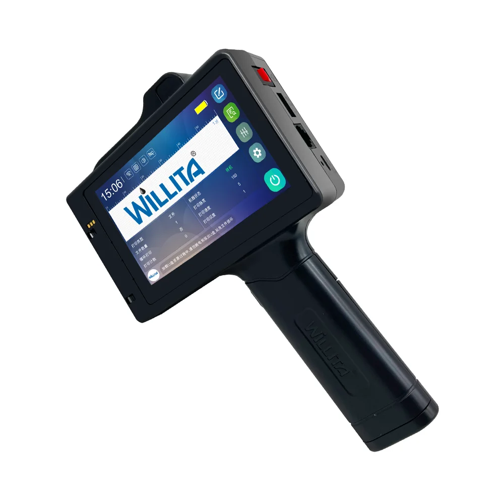 Willita Portable Mini Inkjet Printer Handheld Batch Coding Machine For Bottle Plastic Can Printing Design Home Used Inkjet view 5