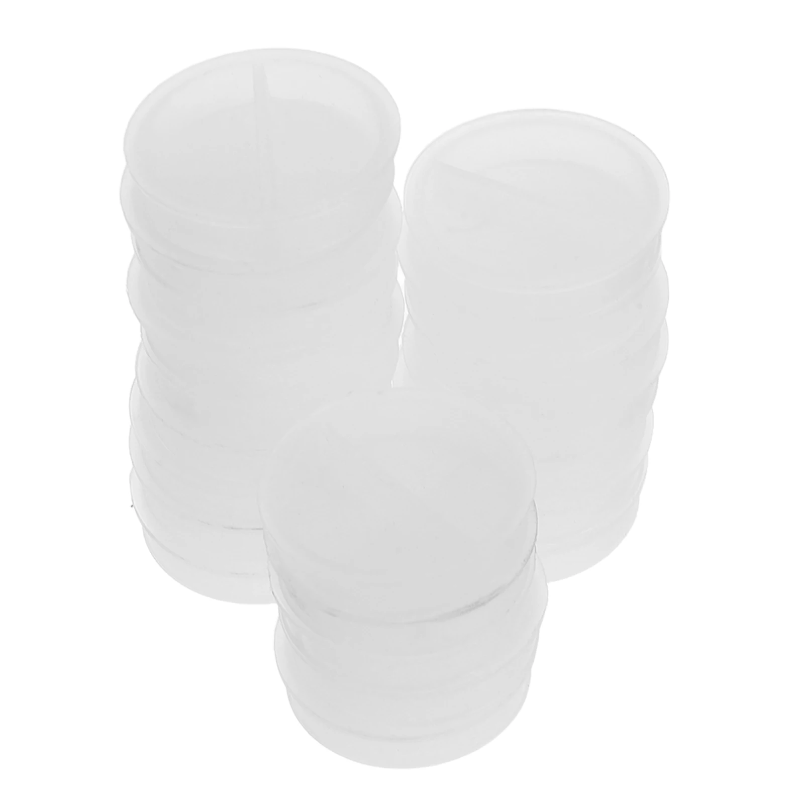 

20pcs Bank Bottom Plug Saving Box Plug Lock Replacement Hole Cover Cap Money Saving Box Plastic Hardware