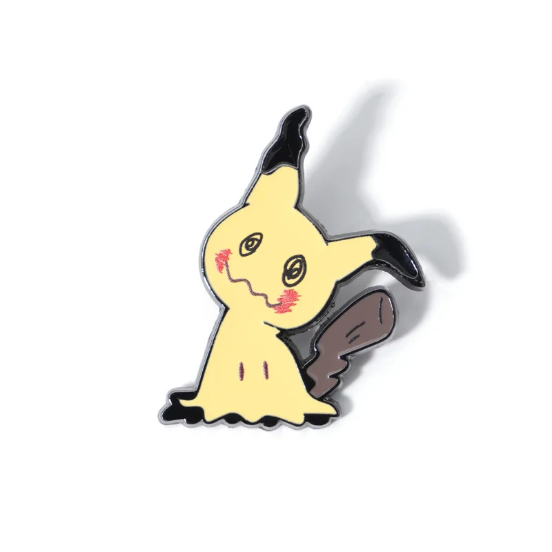 Pikachu Cute Lapel Pins for Backpacks Enamel Pin Cute Brooch Pines Manga Metal Fashion Jewelry Accessories