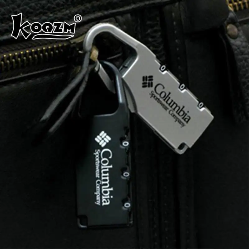 Alloy Combination Code Number Lock Padlock Luggage Lock For Handbag Zipper Bag Backpack Drawer Cabinet Luggage Lock Tools