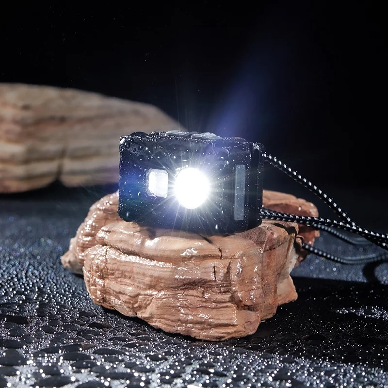 

LED Headlamp 360 Lumens Bulit in Battery USB Rechargeable Ultra Lightweight Headlight Outdoor Camping Fishing Work Lights