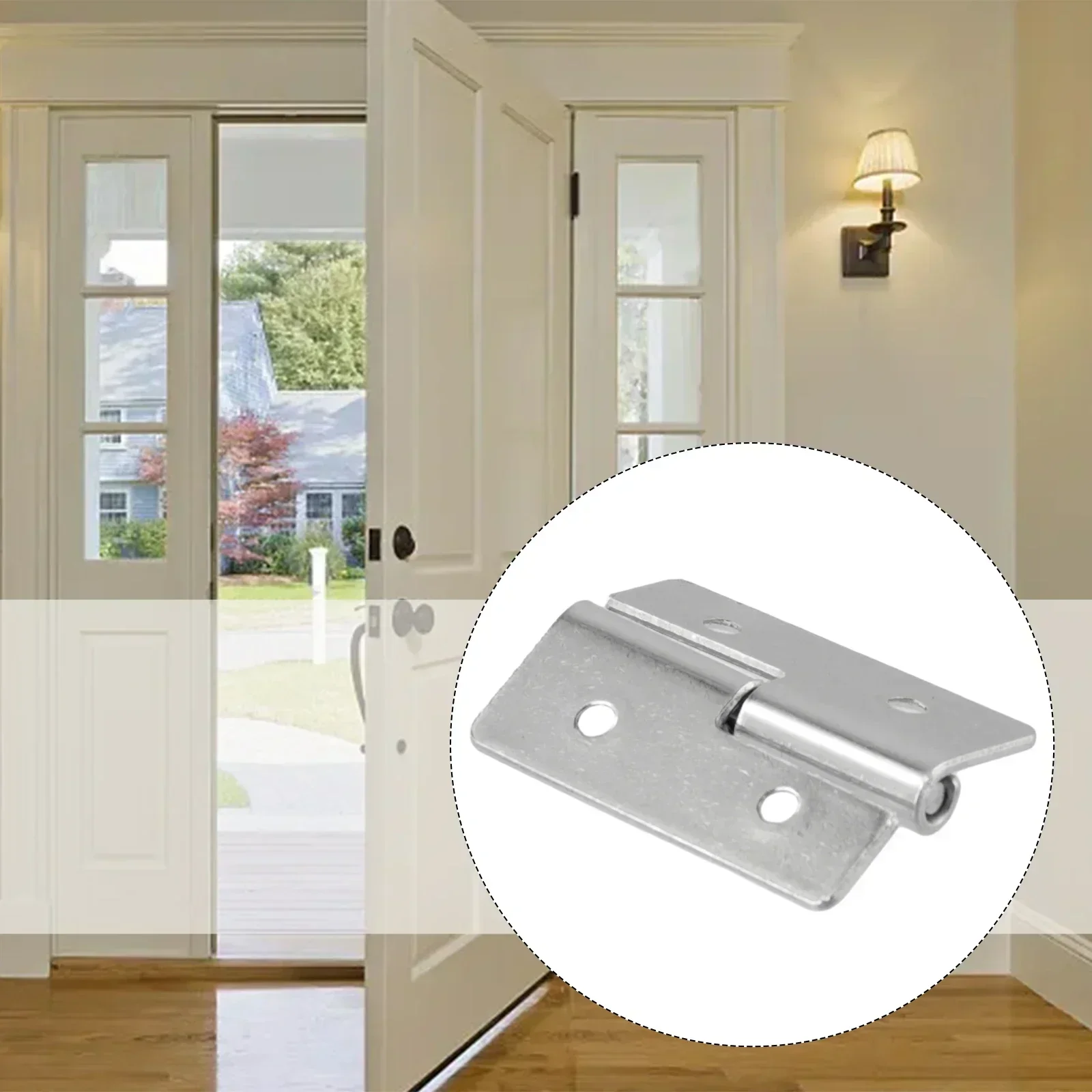 1pcs Detacha Hinge 40x30x1.5mm Stainless Steel Flas Shapeing Hinges For Aluminum Door Bathroom Slips Joint Hinge Hardware