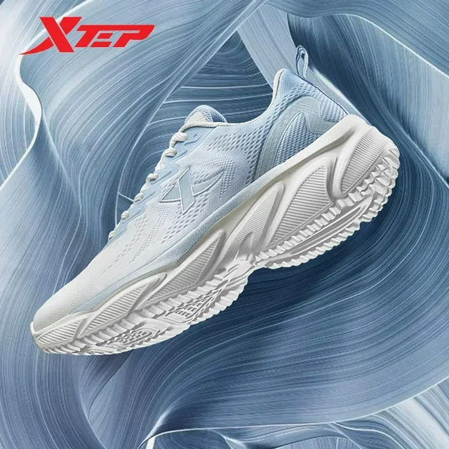 Xtep buty do biegania dla mężczyzn odporne na odzież oddychająca męskie sportowe buty lekkie Jogging trampki z poduszkami 877119110026