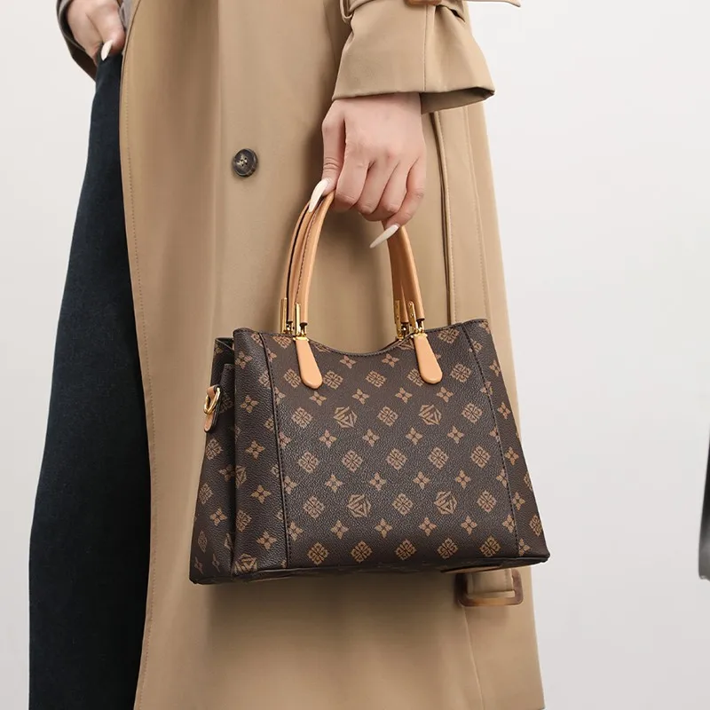 

Elegant Luxury Brand Handbag For Women Leather Crossbody Bag Famous Designer Popular Classic Shoulder Bag Ladies Tote Bag